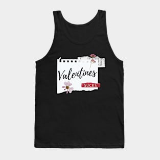 Valentines Suck Tank Top